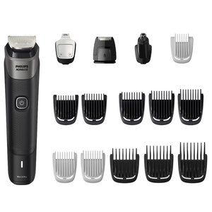 Multigroom Series 5000 18 Piece, Beard Face, Hair, Body Hair Trimmer For Men - N